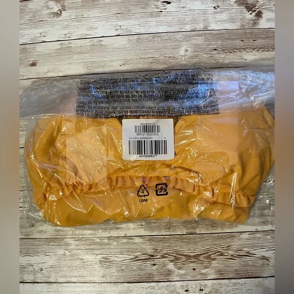 🆕 Old Navy Women’s V-Neck Ruffle-Trim Cutout One Piece Swim Swimsuit Mango 8-10 - Picture 12 of 15